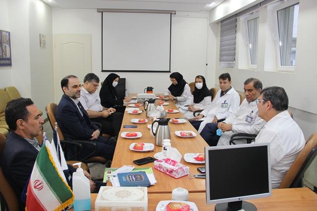 بررسی راهبردهای بین المللی بیمارستان شریعتی در دیدار و تبادل نظر رئیس و معاونان بیمارستان شریعتی با معاون و مدیر بین الملل دانشگ 